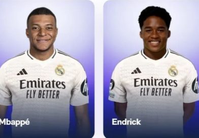 Endrick e Mbappé são incluídos no site oficial do Real Madrid