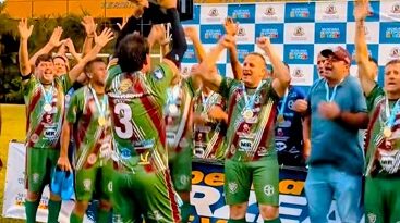 Bela Montanha conquista bicampeonato Máster